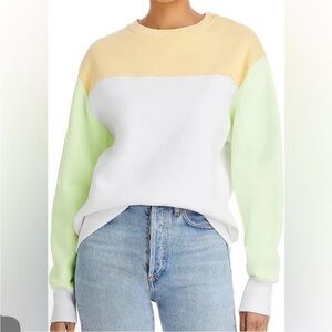 SUNDRY Colorblock Sweatshirt